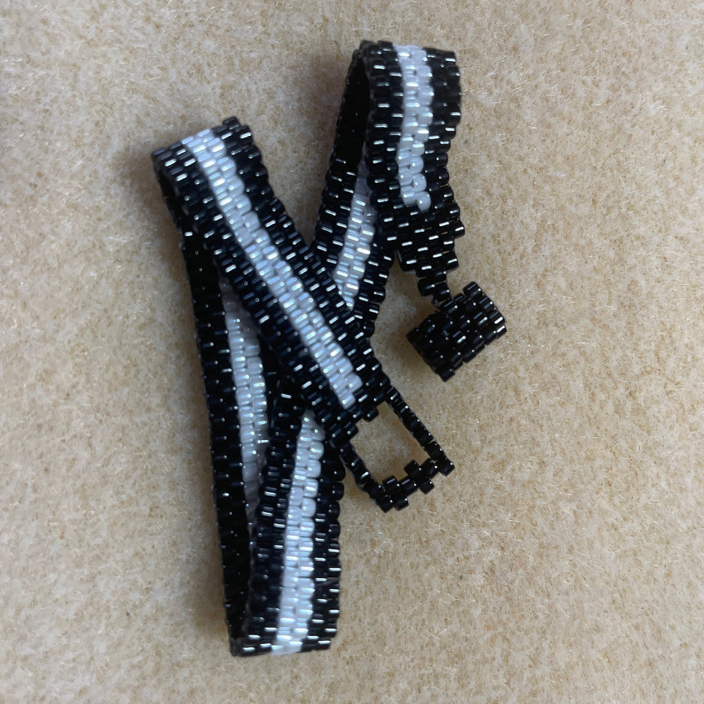 Delicate Handwoven Delica Beaded Bracelet