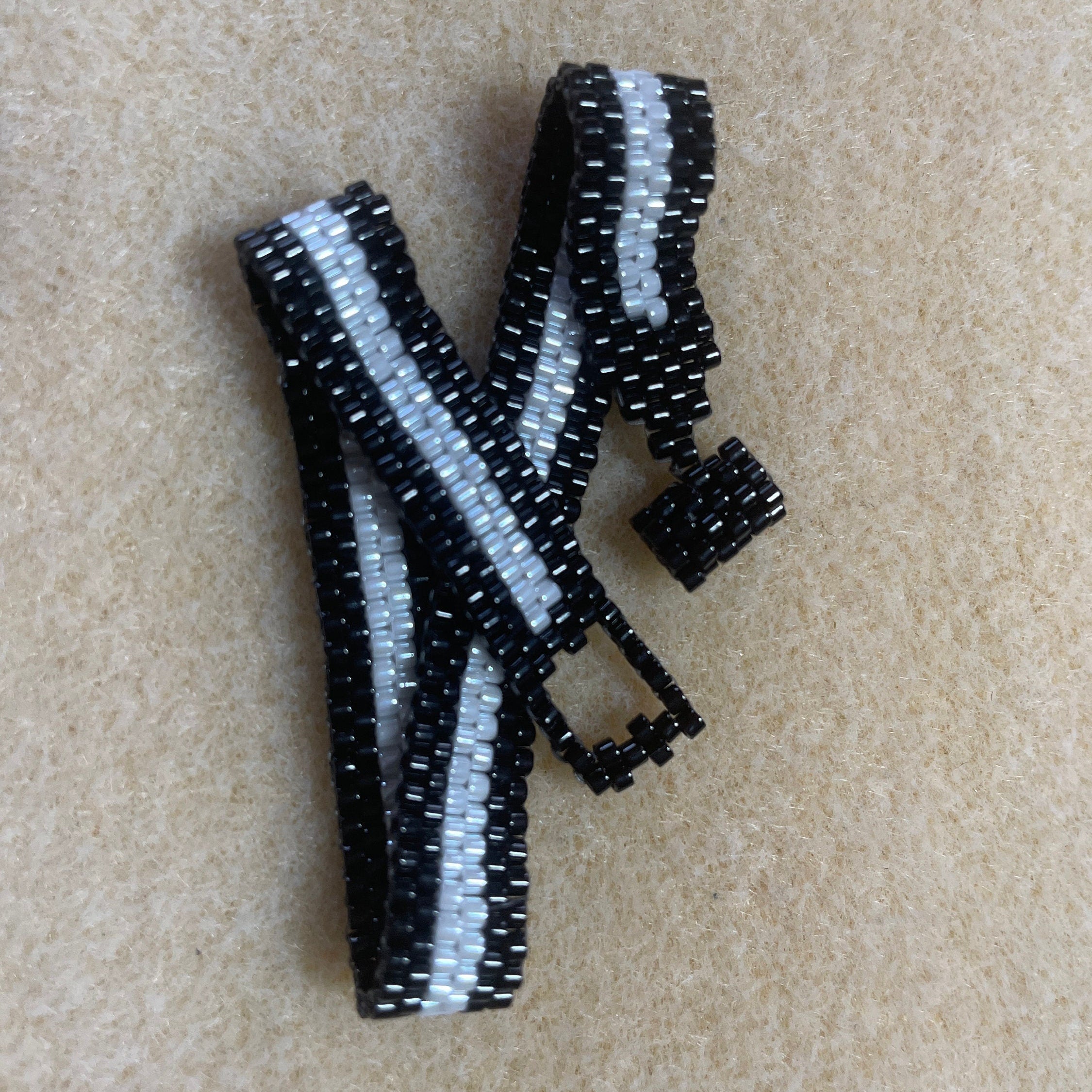 Delicate Handwoven Delica Beaded Bracelet