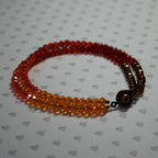 Harvest Crystal Double Row Bracelet