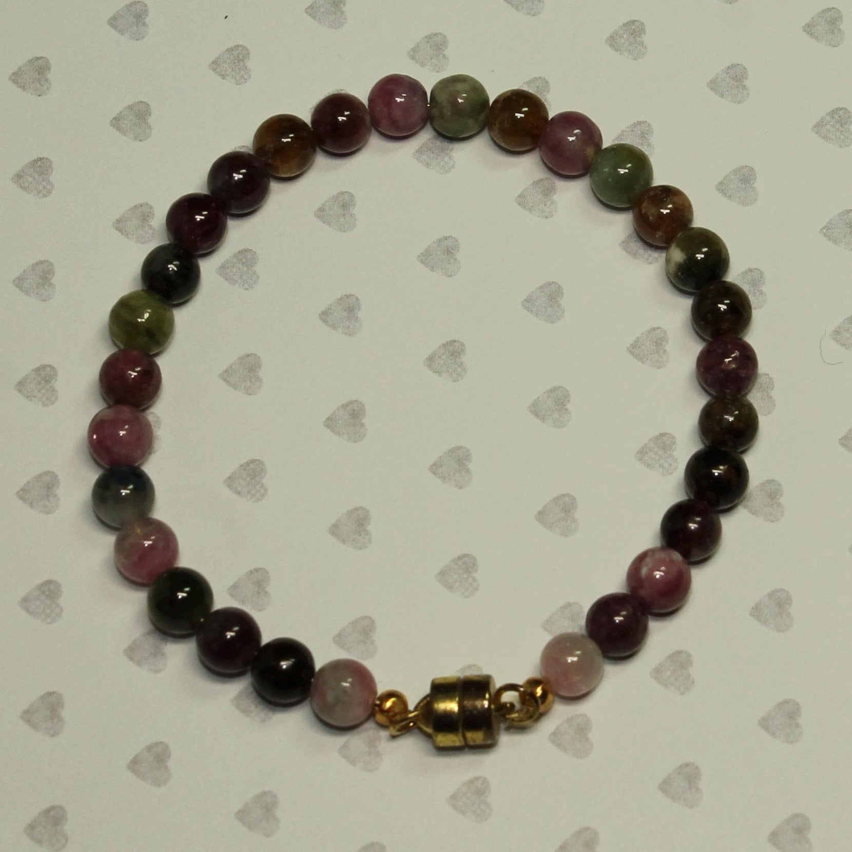 Round Tourmaline Bracelet - October Birthstone