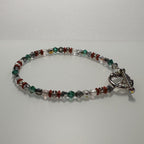 Sparkle Bracelet in Green & Red