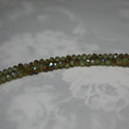 Modern Chic Pale Green AB Crystal Bracelet