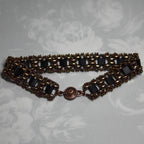 Black & Copper Beaded Bracelet