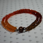 Harvest Crystal Double Row Bracelet