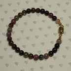 Round Tourmaline Bracelet - October Birthstone