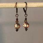 Golden Copper Earrings