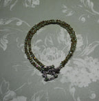 Modern Chic Pale Green AB Crystal Bracelet