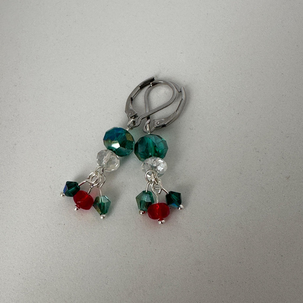 Holiday Sparkle Dangle Earrings
