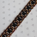 Black & Copper Beaded Bracelet