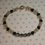 Smokey Blue Crystal Sparkle Bracelet