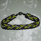 Super Duo Peyote Bracelet in Camo