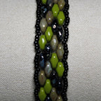 Super Duo Peyote Bracelet in Camo