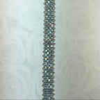 Iridescent Half-Tila Bead Bracelet