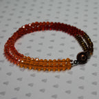 Harvest Crystal Double Row Bracelet