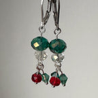 Holiday Sparkle Dangle Earrings