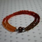 Harvest Crystal Double Row Bracelet