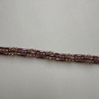 Blush Mauve Crystal Bracelet