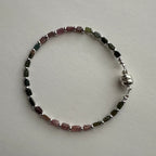 Watermelon Tourmaline Bracelet