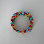 Colorful Multi-Strand Memory Wire Bracelet