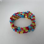 Colorful Multi-Strand Memory Wire Bracelet