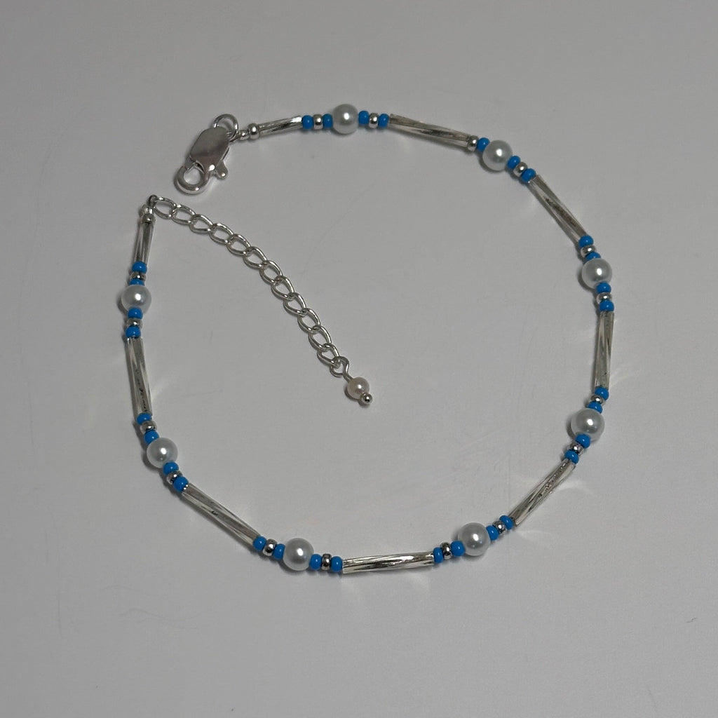 Something Blue Ankle Bracelet