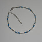 Something Blue Ankle Bracelet