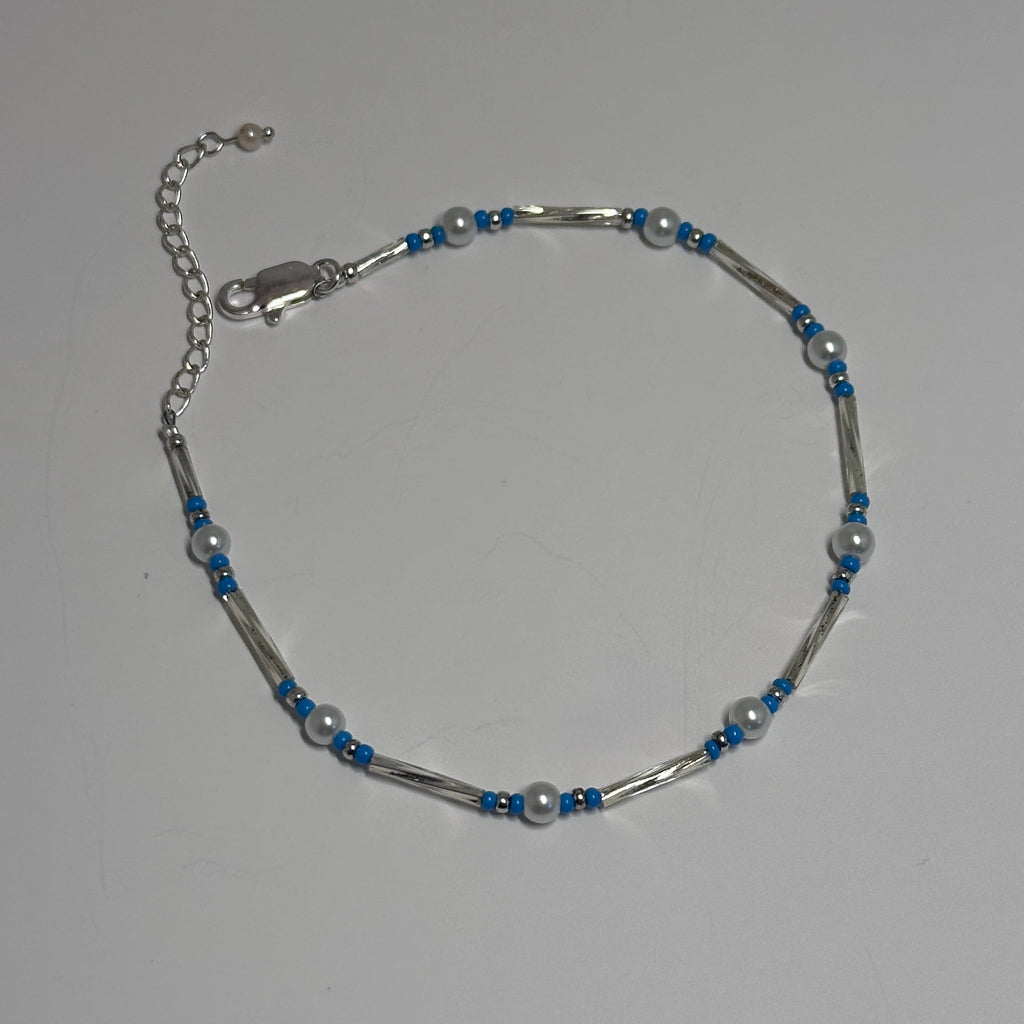 Something Blue Ankle Bracelet