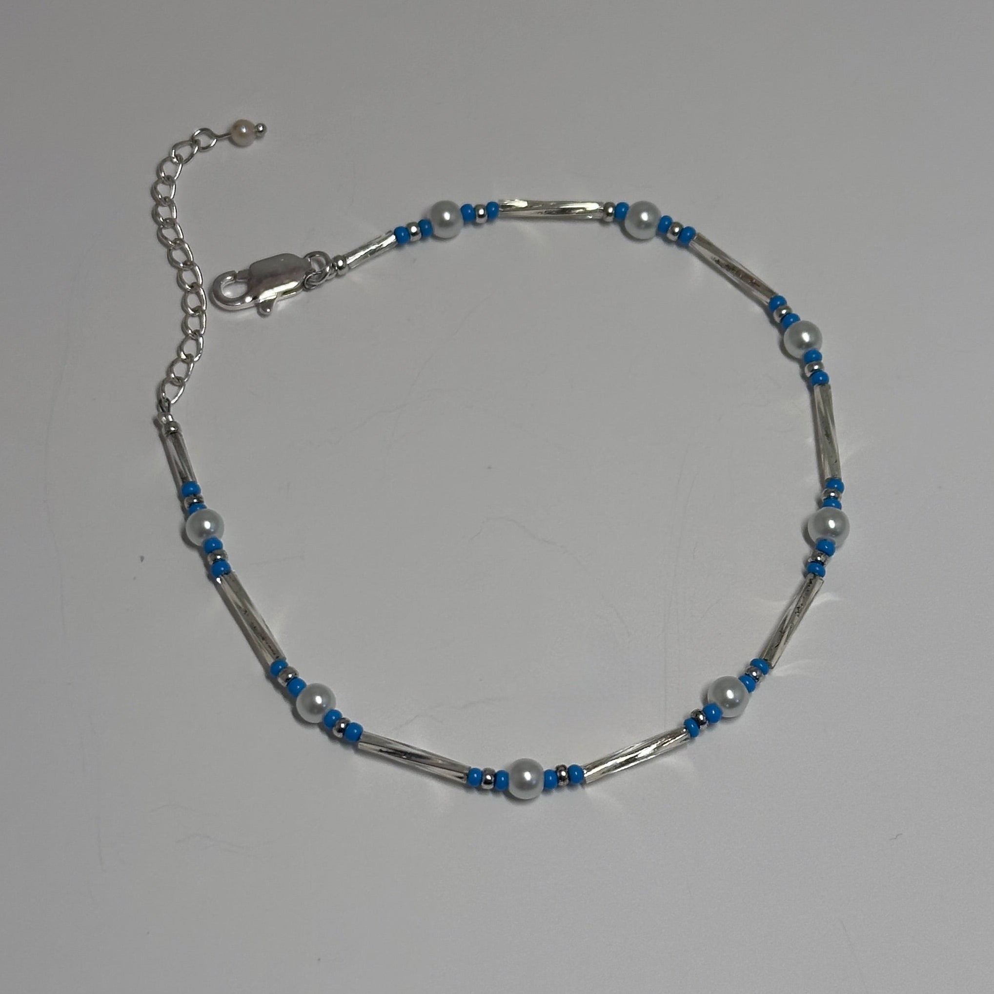 Something Blue Ankle Bracelet