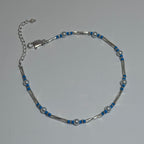 Something Blue Ankle Bracelet