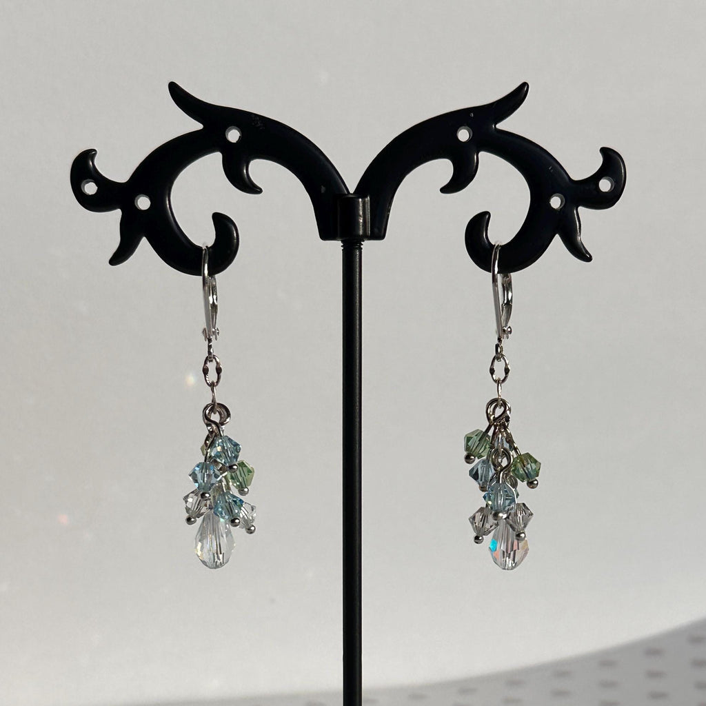 Crystal Cluster Earrings