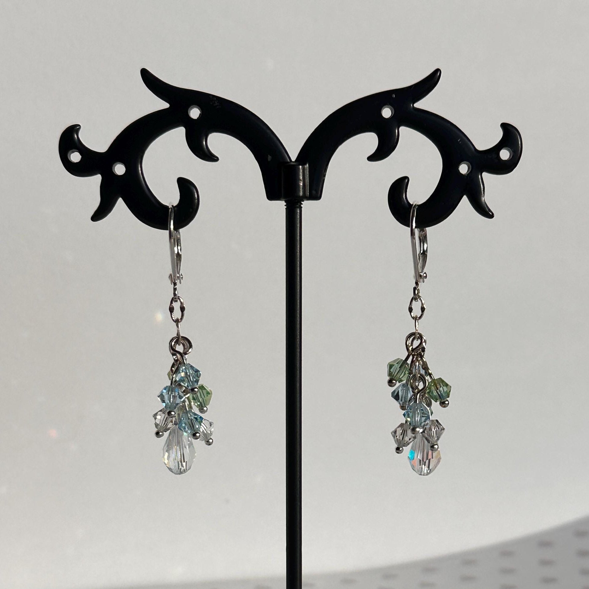 Crystal Cluster Earrings