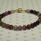 Round Tourmaline Bracelet - October Birthstone