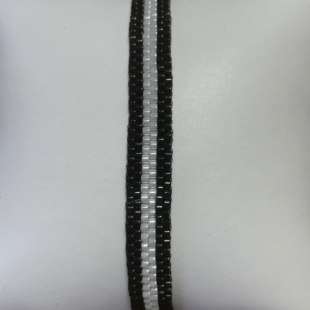 Delicate Handwoven Delica Beaded Bracelet
