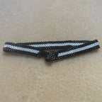 Delicate Handwoven Delica Beaded Bracelet