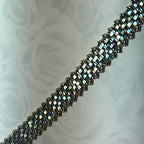 Iridescent Half-Tila Bead Bracelet