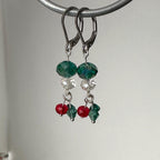 Holiday Sparkle Dangle Earrings